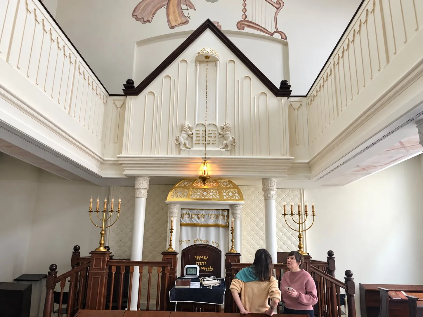 Before work began. General view of the interior.